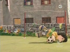 Poster for Postman Pat Goes Football Crazy