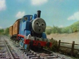 Poster for Thomas Gets Bumped