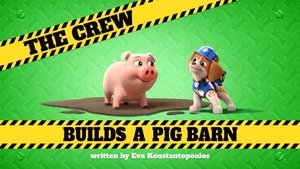 Poster for The Crew Builds a Pig Barn