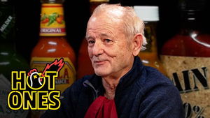 Poster for Bill Murray Doesn’t Flinch While Eating Spicy Wings