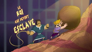 Poster for The King Who Became a Slave