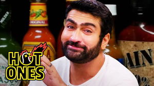 Poster for Kumail Nanjiani Sweats Intensely While Eating Spicy Wings