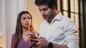 Poster for Rishita, Dev Get Worried