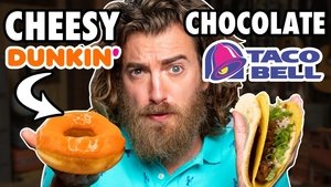 Poster for Cheesy Chocolate Food vs. Chocolate Cheesy Food Taste Test