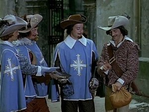 Poster for Athos, Porthos, Aramis and D'Artagnan
