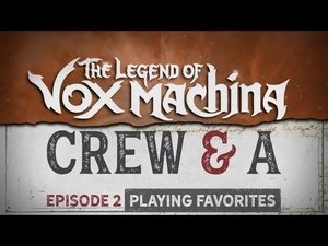 Poster for Crew & A Episode 2: Playing Favorites