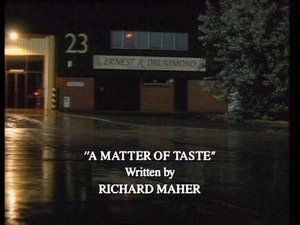 Poster for A Matter of Taste