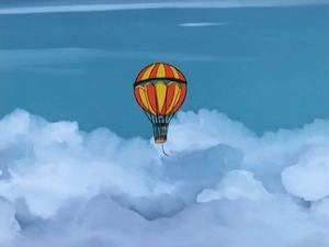 Poster for Fly away, bubble! To my old home