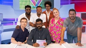 Poster for Patrice Evra, Jimmy Carr, Richard Ayoade & Angela Scanlon
