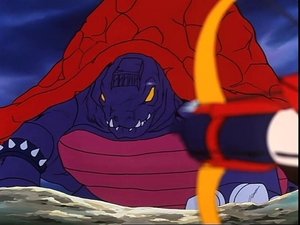 Poster for Recapture! The Hostages of the Giant Tortasu