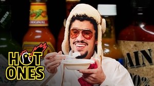 Poster for Bad Bunny Risks His Life While Eating Spicy Wings