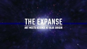 Poster for Art Meets Science at Blue Origin