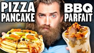 Poster for Breakfast Dinner Food vs. Dinner Breakfast Food Taste Test