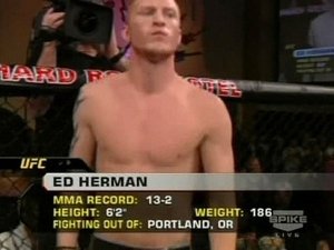 Poster for The Ultimate Fighter 3 Finale