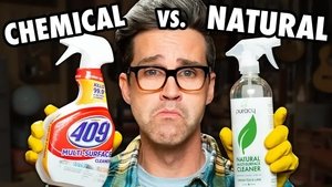 Poster for Name Brand vs. Natural Cleaning Product Test