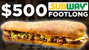 Poster for $500 Subway Footlong Taste Test