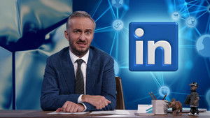 Poster for LinkedIn: Business, Digging, Bullshit