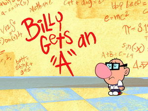 Poster for Billy Gets an "A"