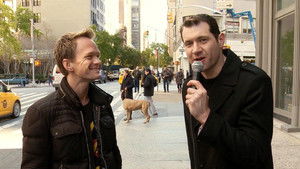 Poster for Billy Destroys a Car, with Neil Patrick Harris and Lindsay Lohan