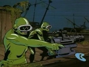 Poster for The Mystery of the Lizard Men