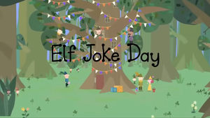 Poster for Elf Joke Day