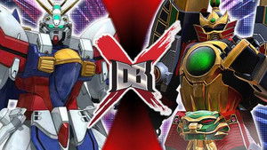 Poster for Burning Gundam VS Thunder Megazord Poster for Burning Gundam VS Thunder Megazord