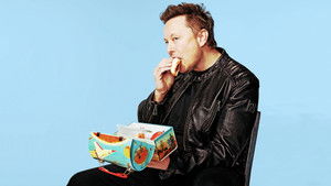 Poster for Elon Musk with Miley Cyrus