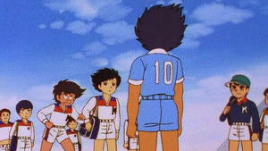 Poster for Get It! Soccer Ball of Friendship Flying in the Sky