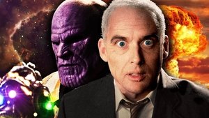 Poster for Thanos vs. J. Robert Oppenheimer