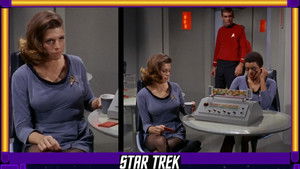 Poster for Carey Foster - From the beginning of Star Trek as an Orion to Oliva Rose in sciences aboard the Enterprise