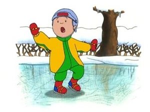 Poster for Caillou Learns to Skate