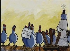 Poster for Click, Clack, Moo/The Little Red Hen