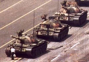 Poster for The Tank Man
