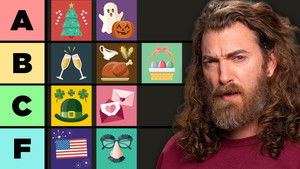 Poster for The Ultimate Holiday Tier Ranking