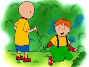Poster for Caillou and Gilbert
