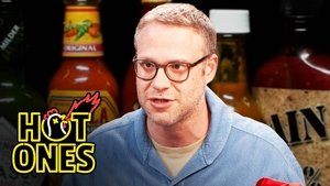 Poster for Seth Rogen Scorches His Tongue While Eating Spicy Wings