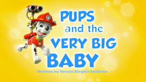 Poster for Pups and the Very Big Baby