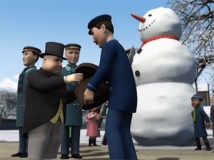 Poster for Thomas and the Snowman Party