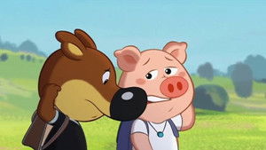 Poster for Mini Wolf get fleas