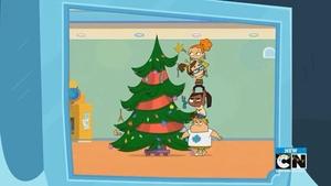 Poster for The Tree Stooges Save Christmas