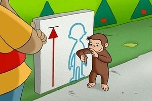 Poster for Curious George vs. The Turbo Python 3000