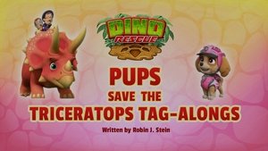 Poster for Dino Rescue: Pups Save the Triceratops Tag-Alongs