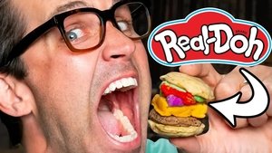 Poster for Making Real Food With Play-Doh Toys Taste Test