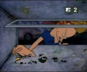 Poster for Beavis and Butt-head vs. The Vending Machine