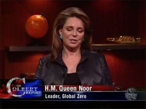 Poster for Queen Noor