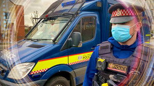 Poster for Taking on the Covid Scammers