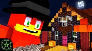 Poster for Episode 493 - Make the Spookiest House! - A Halloween Minecraft Game