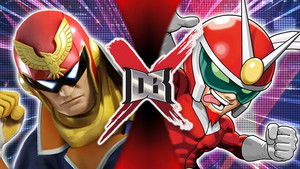 Poster for Captain Falcon VS Viewtiful Joe
