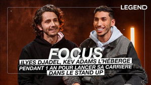 Poster for Ilyes Djadel: Kev Adams takes him in for 1 year to launch his stand-up career