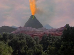 Poster for Kevin vs. the Volcano